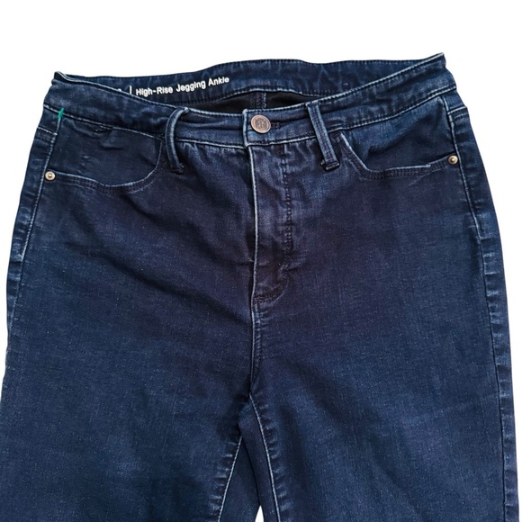 Talbots-Flawless Size 6 High-Rise Jegging Ankle Jeans in Rinse Wash Stretch - Picture 7 of 9